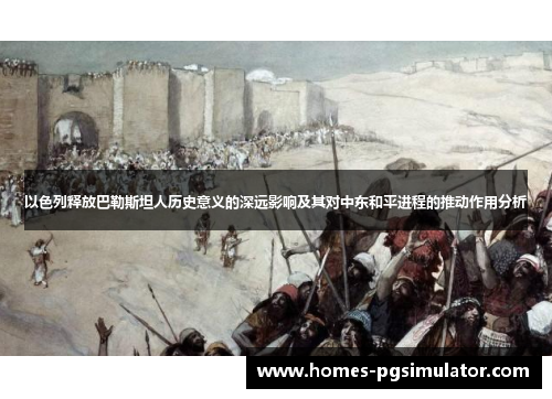 以色列释放巴勒斯坦人历史意义的深远影响及其对中东和平进程的推动作用分析