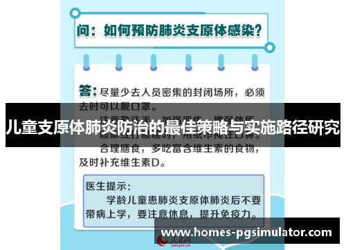儿童支原体肺炎防治的最佳策略与实施路径研究